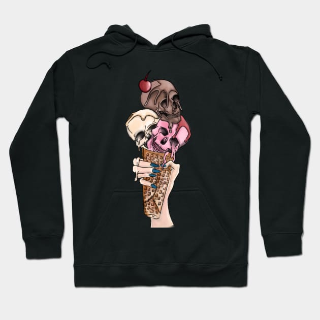 Ice Cream II Hoodie by Sarri